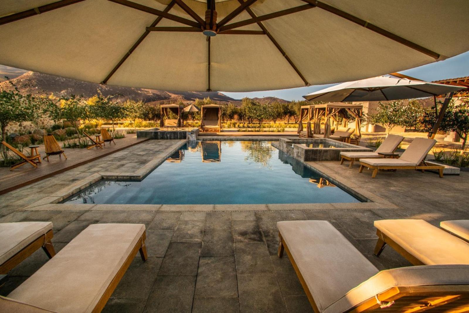 Hotel Flores De Sal-Valle De Guadalupe Exterior foto